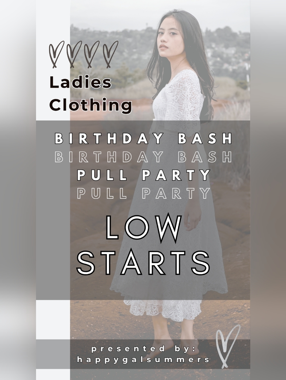 Birthday BASH!! 🥳 Pull Party 🎉 Ladies Clothing XS-XL